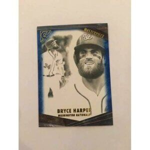 2018 Topps Gallery Masterpiece Bryce Harper #M-5 Nationals #ed 95/99 (027)